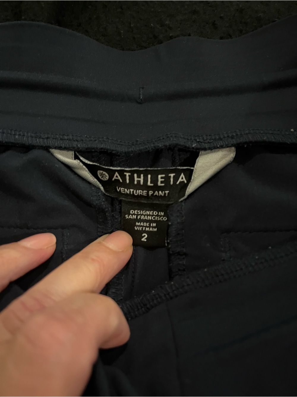 Athleta Navy Venture Pant - Picture 10 of 13